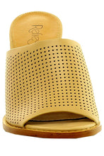 Refresh Footwear Women's Stacked Chunky Heel Clog Mule