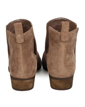 Breckelles GK79 Women Faux Suede Cut Out Riding Bootie