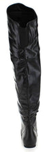 Nature Breeze Women's Vickie Hi Slouchy Over The Knee Boots