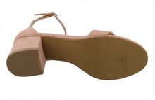 Top Moda Women's Ankle Strappy Chunky Stacked Block Heel Open Toe Sandal