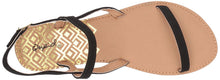 Qupid Women's Athena-1001ax Flat Sandal
