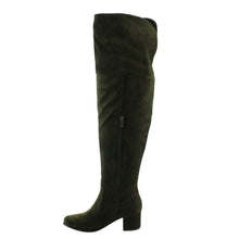 NATURE BREEZE FF00 Women Over The Knee Mid High Block Heel Boots Full Size Small