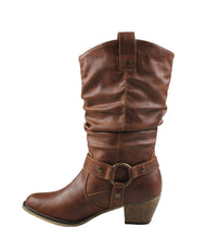 Refresh Women Wild-02 Western Style Cowboy Boots