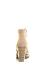 Breckelle's Womens Almond Toe Faux Suede Think Chunky Heel Cowboy Ankle Bootie