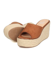 Women Faux Suede Espadrille Sandal - Casual, Dressy, Versatile - Platform Wedge Mule - GC00 By Betani