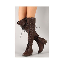 Breckelles Women's Alabama-12 Knee High Riding Boots