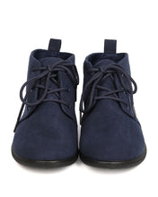 Refresh FH51 Women Faux Suede Round Toe Lace Up Desert Bootie