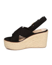 Women Faux Suede Espadrille Sandal - Dressy, Versatile, Casual, Everday Wear - Platform Wedge Sandal - GB99 By Betani