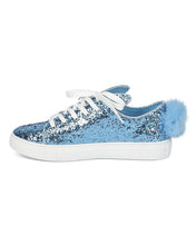 Women Glitter Bunny Ear and Tail Sneaker - Casual, Girls Night, School - Rabbit Sneaker - GF98 By Wild Diva