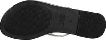 Kali Footwear Women's Focus Glitter Flip Flops, Black,10