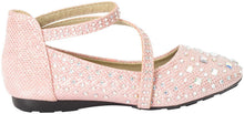 Link Girls Cute Rhinestone Ballet Ballerina Flats