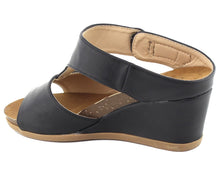 Refresh Footwear Women's Slip On Slide Wedge Sandal