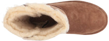 Bearpaw Girl's Lauren Youth Suede, Sheepskin Snow Boots
