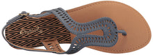 Qupid Women's Athena-1023a Flat Sandal