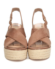 Women Faux Suede Espadrille Sandal - Dressy, Versatile, Casual, Everday Wear - Platform Wedge Sandal - GB99 By Betani