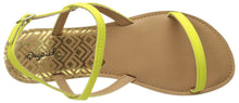 Qupid Women's Athena-1001ax Flat Sandal