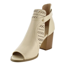 Reneeze AF82 Women's Cut Out Buckle Peep Toe Heels