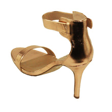 Breckelle's Women's Sydney-41 Adjustable Ankle cuff High Heel Dress Sandals