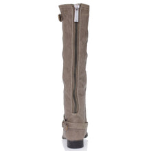 Breckelles Outlaw-11 Women's Ankle Strap Tall Riding Boots