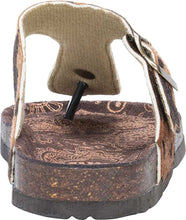 Muk Luks Women's Tina Sandlas Flat Sandal