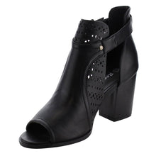 Reneeze AF82 Women's Cut Out Buckle Peep Toe Heels