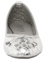 Refresh Footwear Women's Intrecciato Woven Ballet Flat