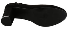Top Moda Women's Ankle Strappy Closed Round Toe Chunky Stacked Block Heel