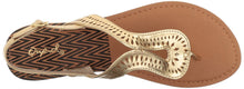 Qupid Women's Athena-1023a Flat Sandal