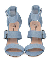 Breckelle's Morgan-21 Elegant Sexy Buckle Stiletto Heel Sandals