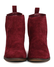 Breckelles GK79 Women Faux Suede Cut Out Riding Bootie