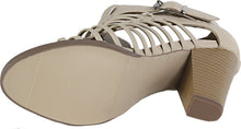 Delicious by Soda Women's Lecture Cutout Strappy Peep Toe Sandal