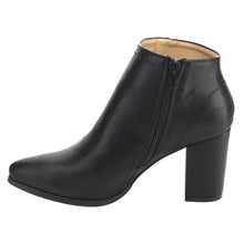 Chase & Chloe EF98 Women's Side Zipper Block Heel Ankle High Booties
