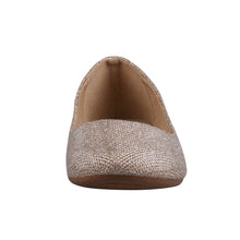REFRESH DEMI-07 Women's Glitter Shinny Ballerina Ballet Slip On Flats