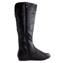 Kali Women's Knee High Buckle Faux Leather Boots (Adults)