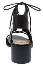 Esprit Women's Lacey Gladiator Cutout Block Heel Open Toe Sandal