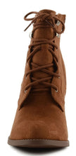 Women's Soda Lurk Lace Up Heeled Bootie