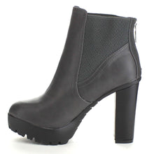 Breckelle's Hanna-11 Women's Platform Chunky Heel Lug Sole Chelsea Ankle Booties