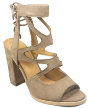 BF Betani Women's Cutout Gladiator Stacked Chunky Heel Platform Sandal