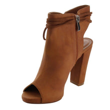 Reneeze AF83 Women's Lace Up Tassel High Heel Dress Heels