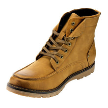 Arider AC79 Men's High-Top 7-eyelet Lace Up Flat Heel Work Sneaker Boots