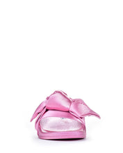 Cape Robbin Women's Fashion Bow Decor Slip On Slide Sandal
