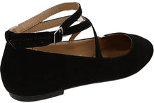 Top Moda Women's Brea-3 Strappy Ballet Flat