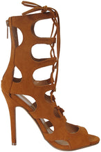 Breckelles Womens Roma-61 Strappy Heels Sandals