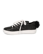 Women Glitter Bunny Ear and Tail Sneaker - Casual, Girls Night, School - Rabbit Sneaker - GF98 By Wild Diva