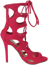 Breckelles Womens Roma-61 Strappy Heels Sandals