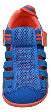 IFME Kid's Playa Venice Elastic Lace Mesh Hook and Loop Fisherman Style Sandal