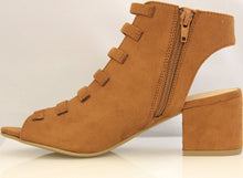 CITY CLASSIFIED Strappy Buckled Women Chunky Heels MVE Shoes