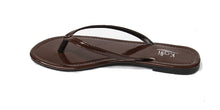 Kali Footwear Women's Twins Basic Patent Flat Thong Sandal