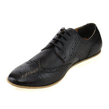 Arider AD02 Men's Brogued Wingtip Four Eyes Lace Up Flat Heel Oxfords