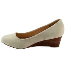 Chase & Chloe EC78 Women's Classic Mid Wedge Heel Dress Pumps